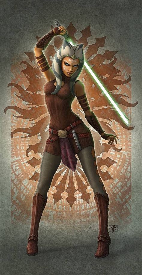 ahsoka tano fan art deviantart|More.